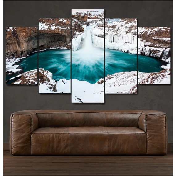 Izlandi vízesés 125x70cm