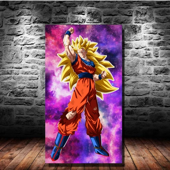Goku SSJ3 25x45cm