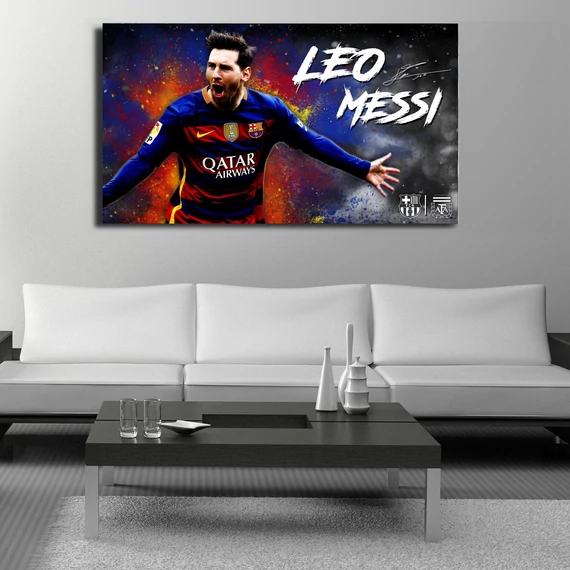 Messi 90x50cm