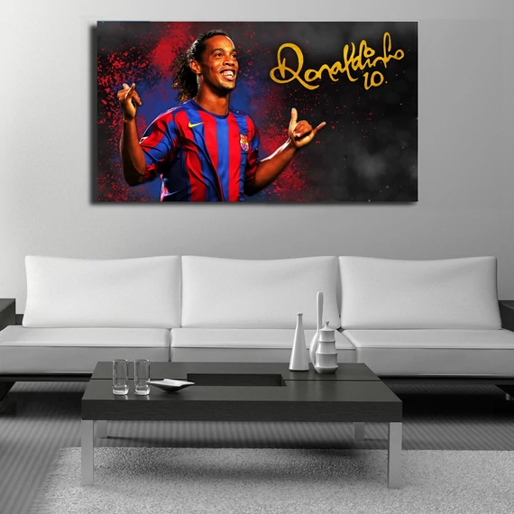 Ronaldinho 90x50cm