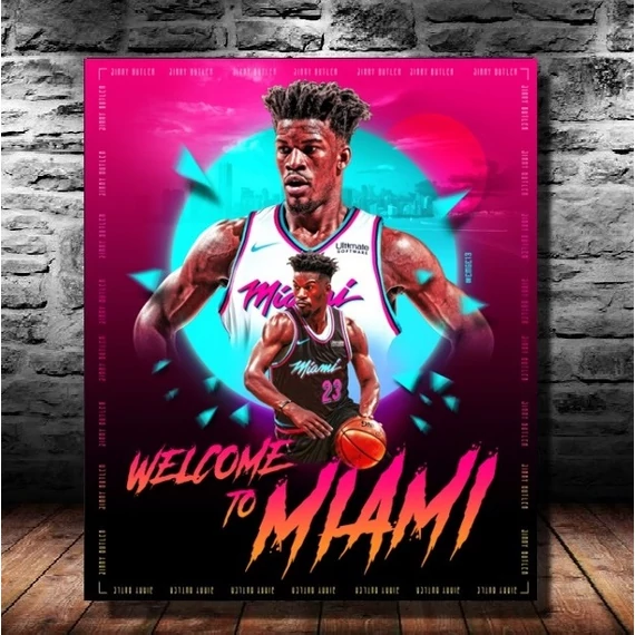 Jimmy Butler 50x60cm
