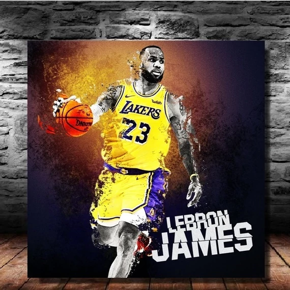 Lebron 50x50cm