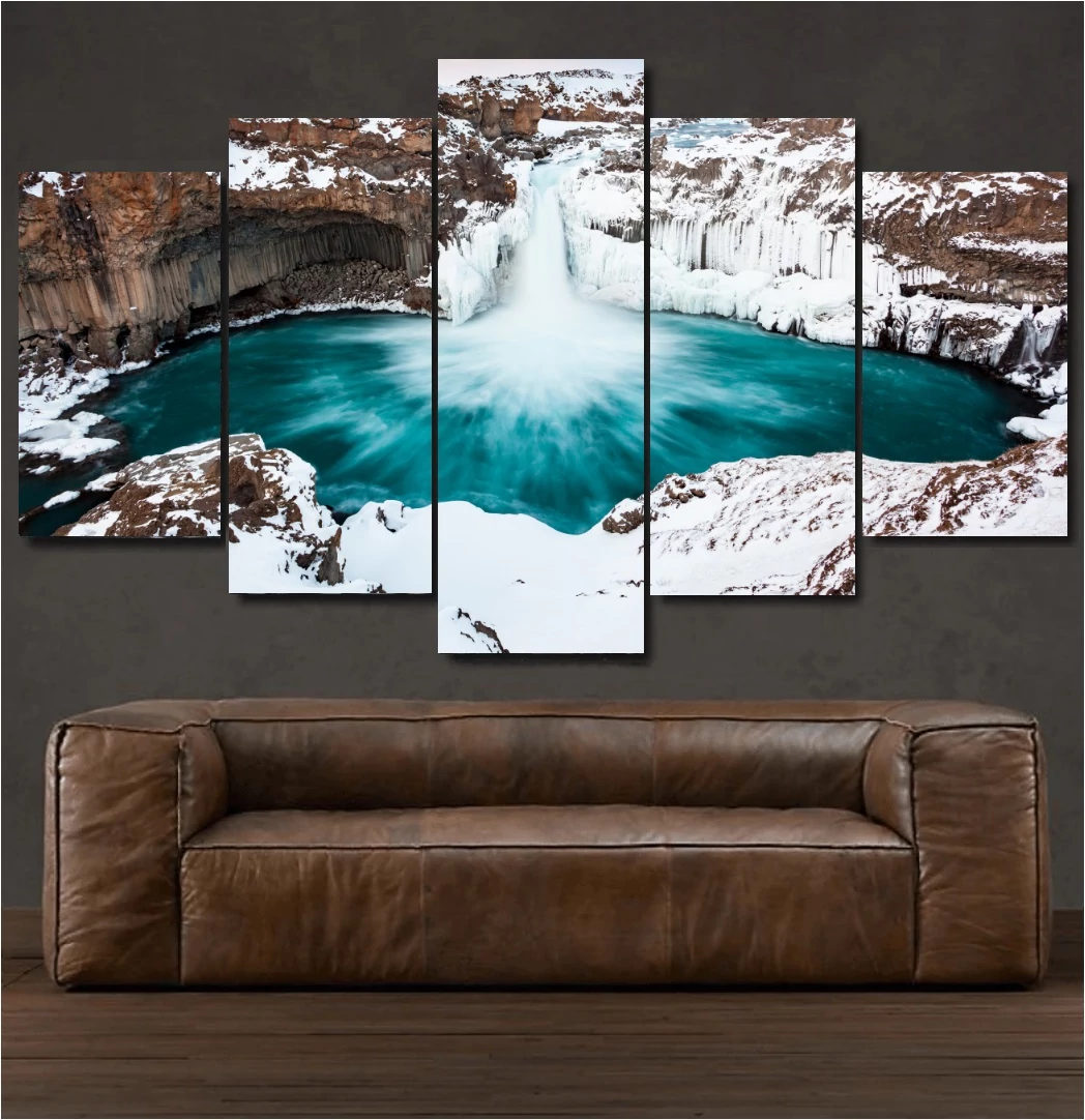 Izlandi vízesés 125x70cm