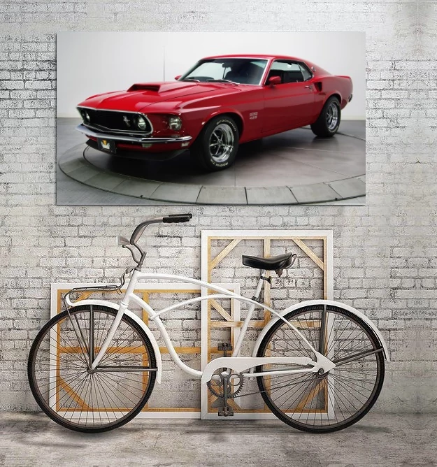Mustang 90x50cm