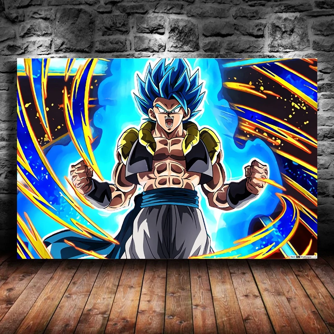 Gogeta Blue 75x50cm