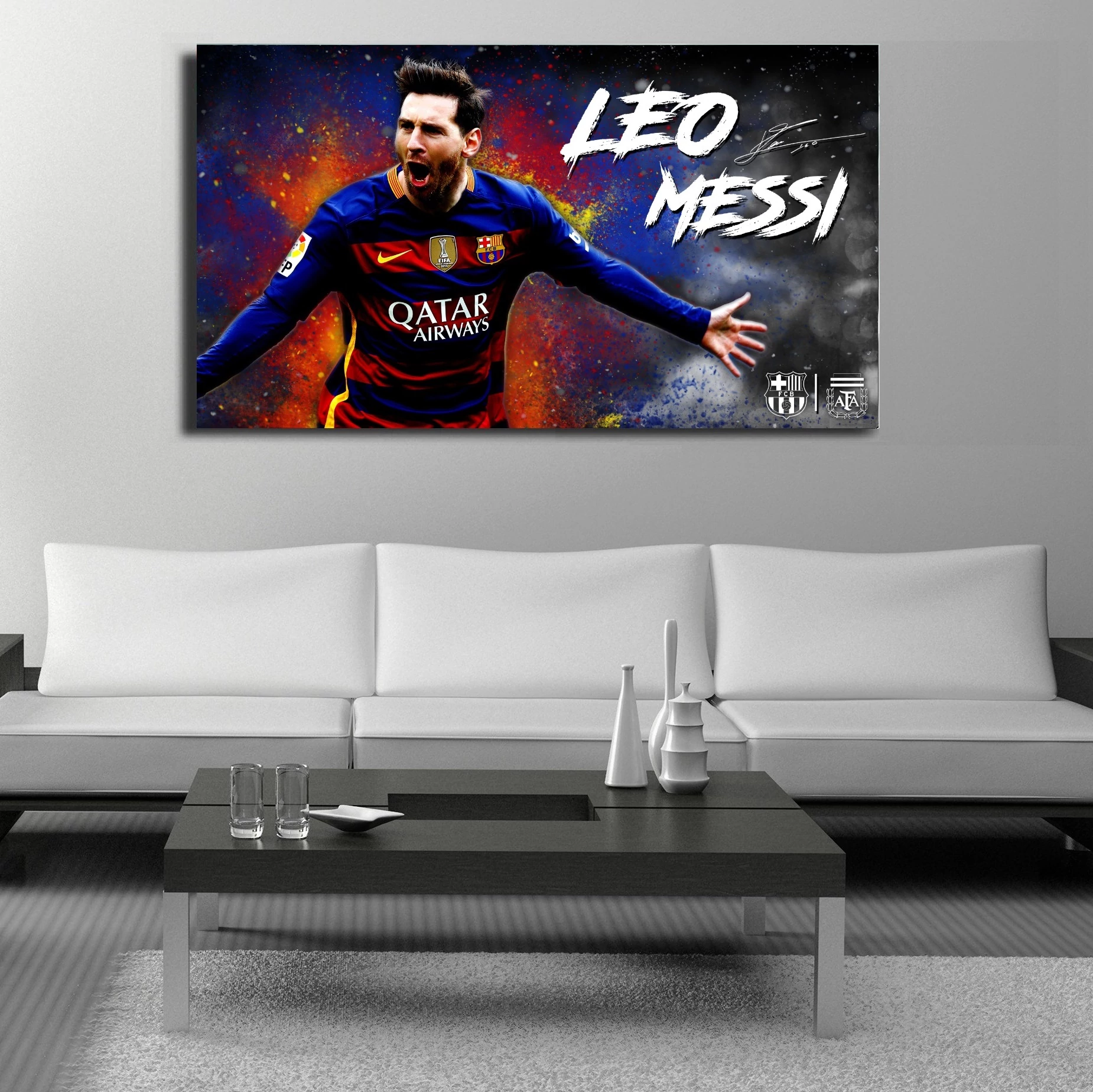 Messi 90x50cm