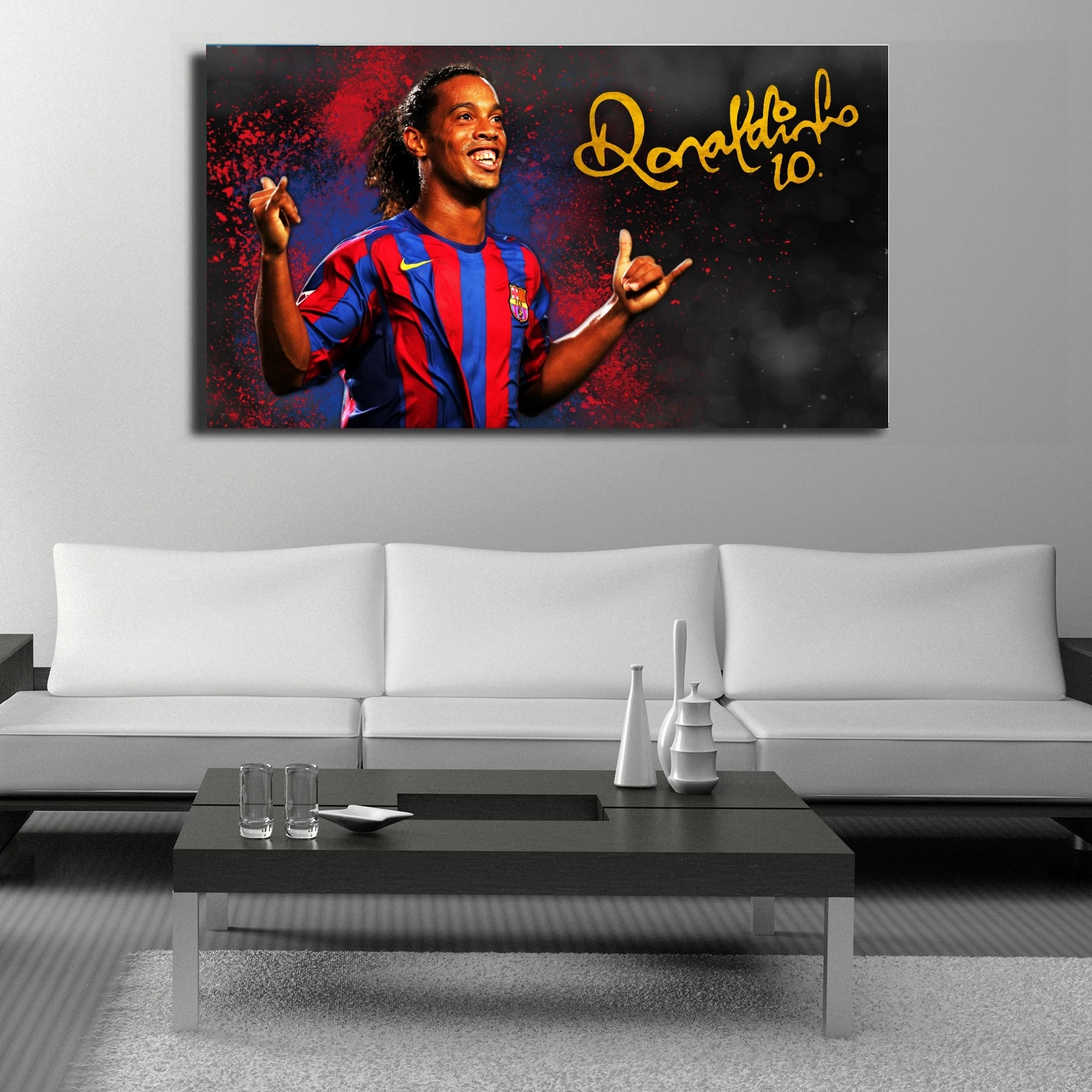 Ronaldinho 90x50cm